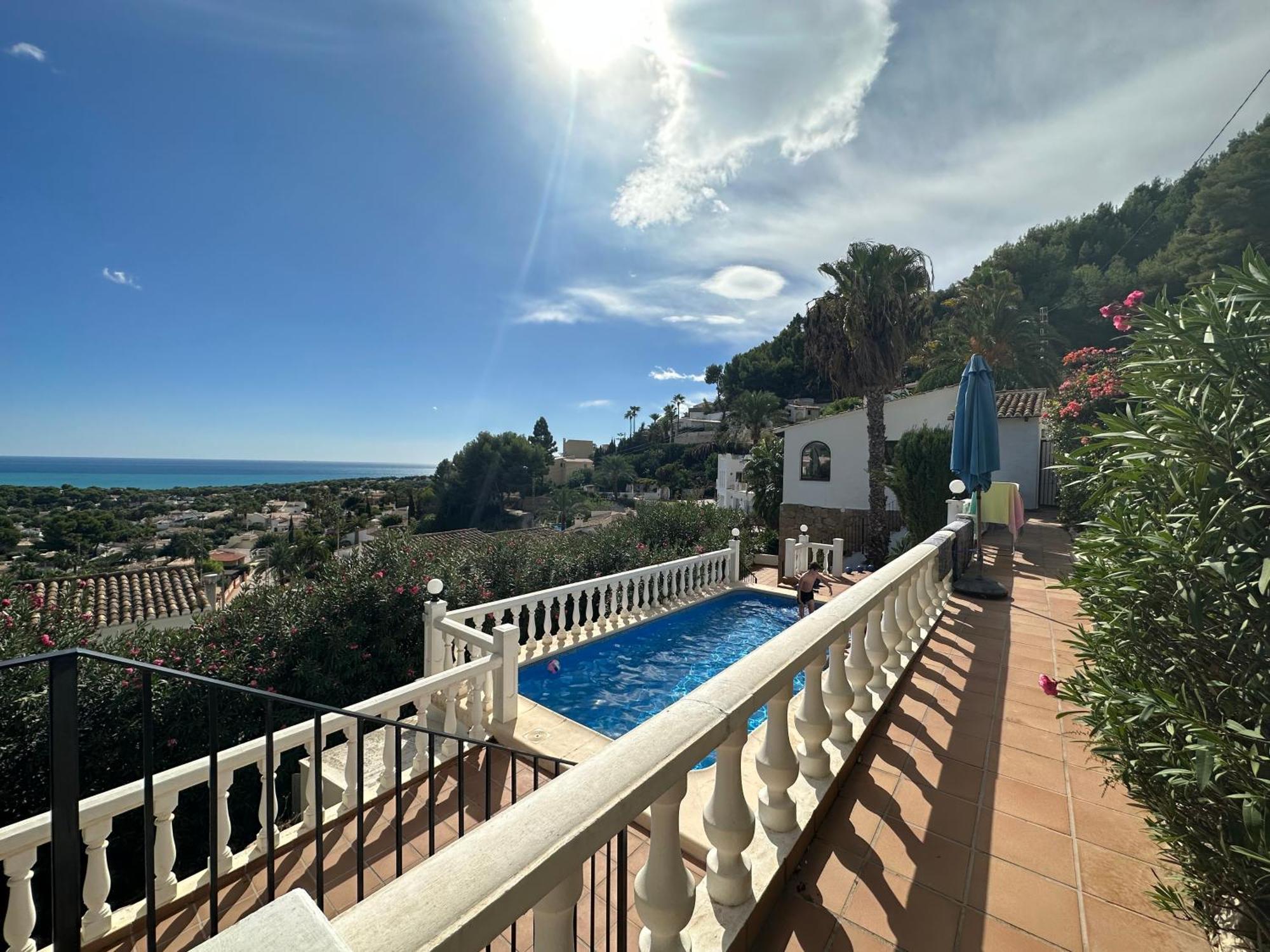 Casa Moya Moraira - Seaview Villa Teulada Zewnętrze zdjęcie